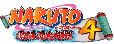 Naruto: Gekitou Ninja Taisen 4 logo for Gamecube